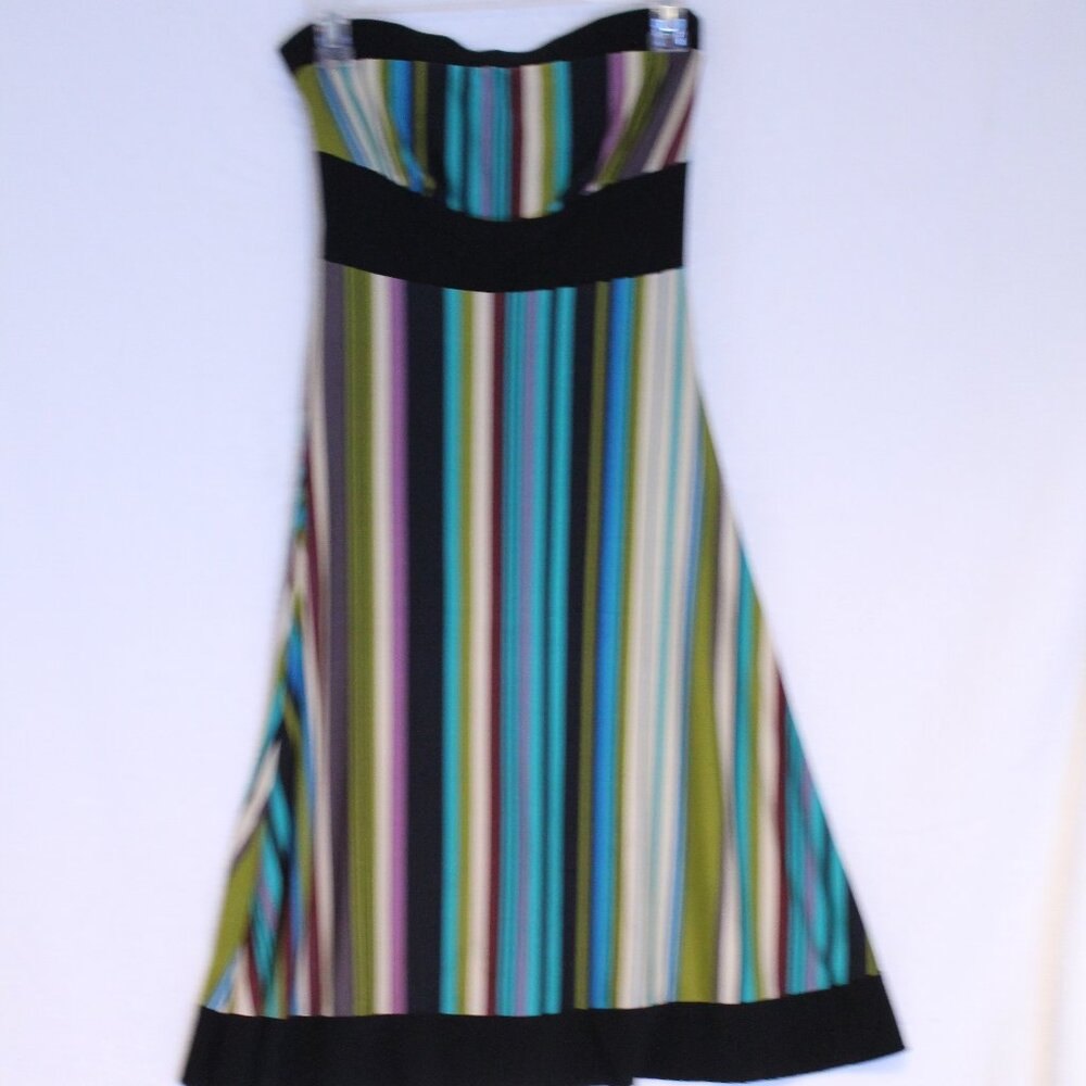 Strapless Summer Cocktail Dress